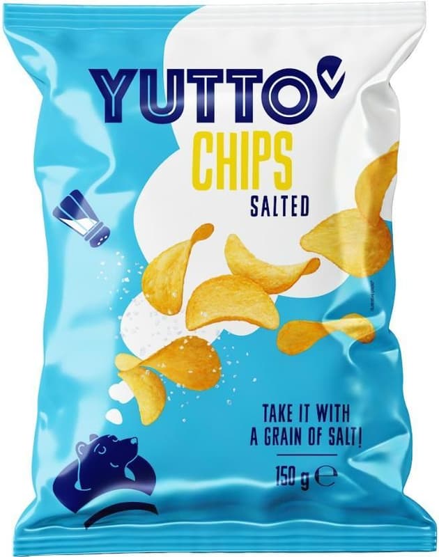 Yutto chips salted