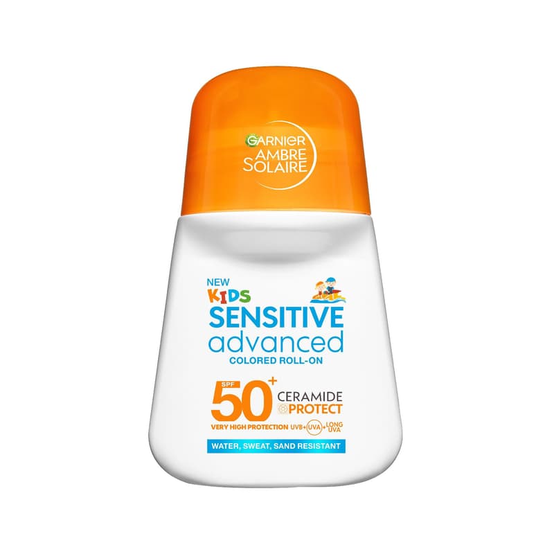 Garnier Ambre Solaire Kids Sensitive Advanced Roll On Naptej SPF 50+, 50 ml