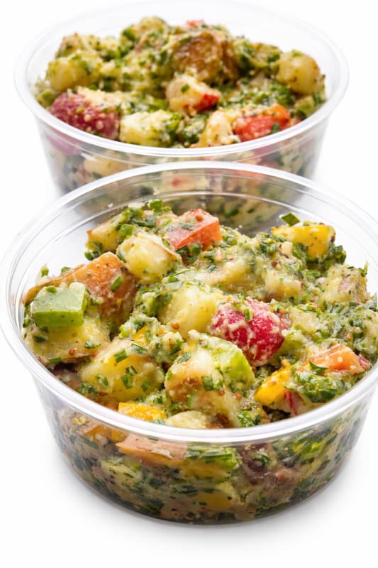 BRÓT Kertész burgonyasaláta mustáros vinaigrette-tel