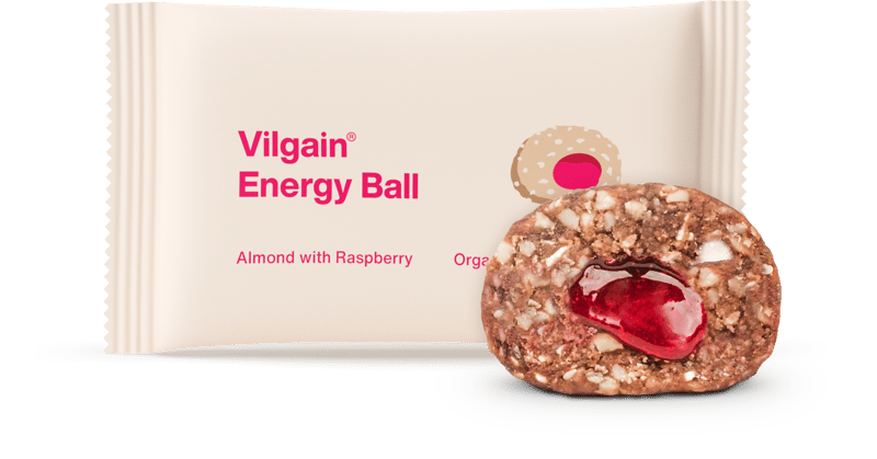 Vilgain BIO Energy Ball Almond with Raspberry Jam