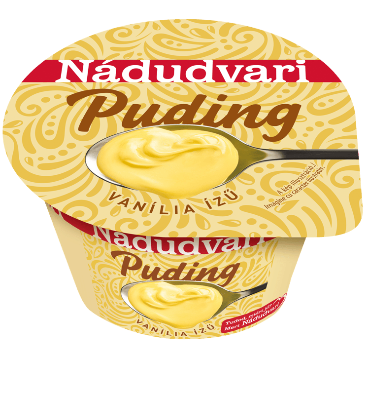 Nádudvari vanilla-flavored pudding