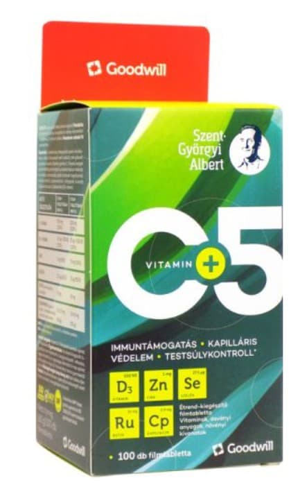 Szent-Györgyi Albert C+5 vitamin retard filmtablet
