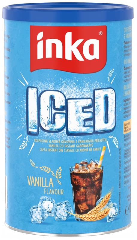 Inka Iced vanilla flavoured instant grain coffee 120 g