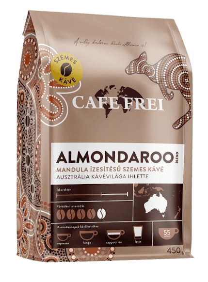 CAFE FREI Almodaroo mandula ízesítésű szemes kávé
