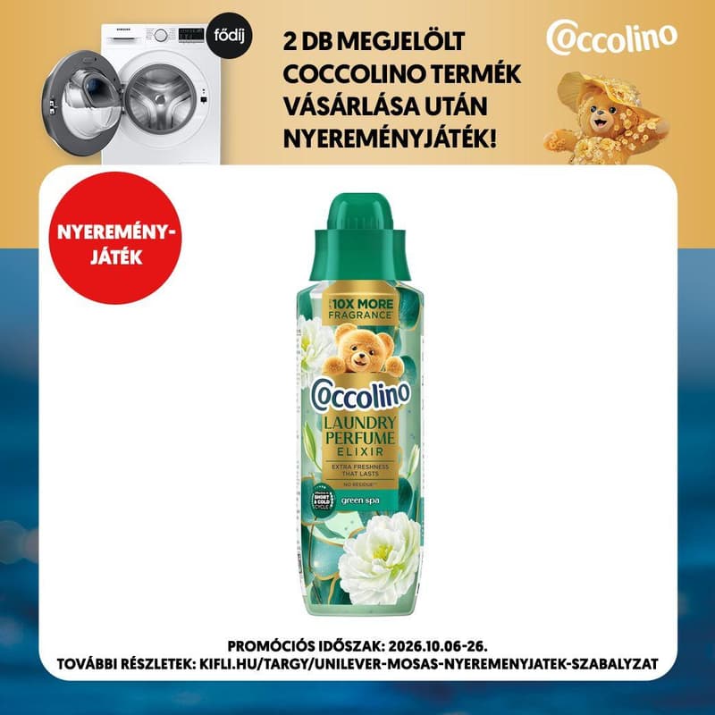 Coccolino Green Spa Laundry Parfume Elixir 460ml