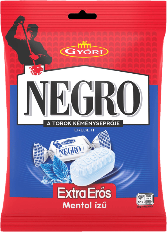 Negro extra strong candy