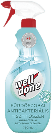 Antibacterial bathroom cleaner