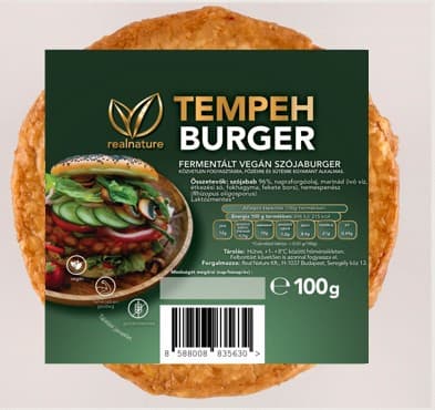 Real Nature Tempeh Burger