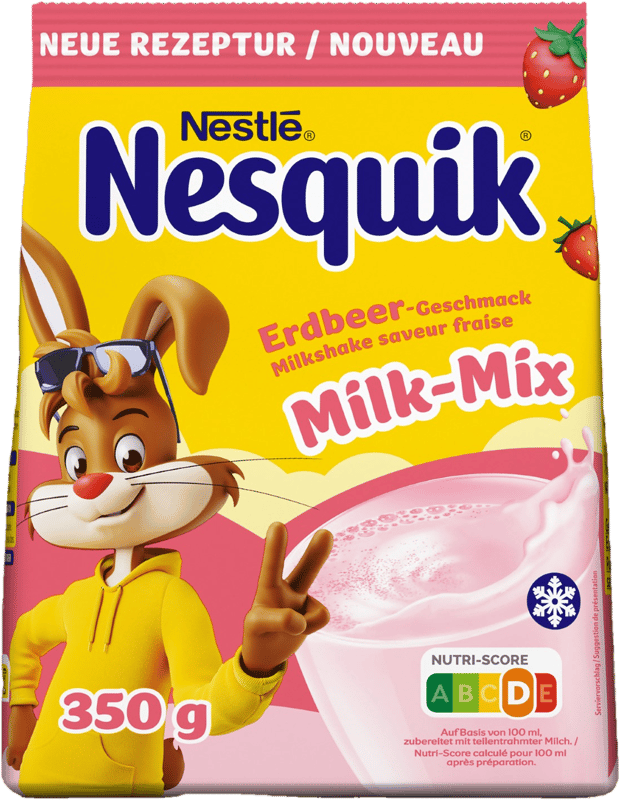 NESQUIK Strawberry Pouch 14x350g N2 HU