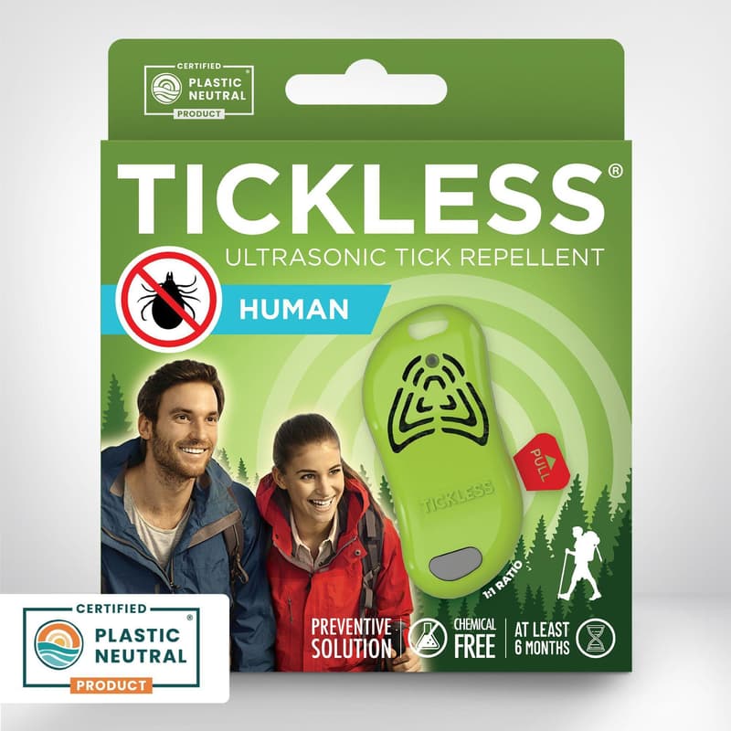 TICKLESS PET Black Ultrasonic Tick Repeller