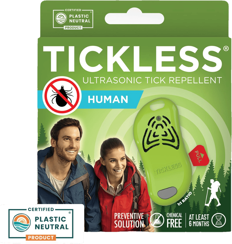 TICKLESS PET Black Ultrasonic Tick Repeller