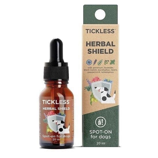 TICKLESS Herbal Shield Tick Repellent Spot-On for Dogs 20 ml