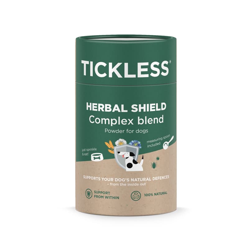 TICKLESS Herbal Shield Complex Tick Repellent Powder for Dogs 100 g