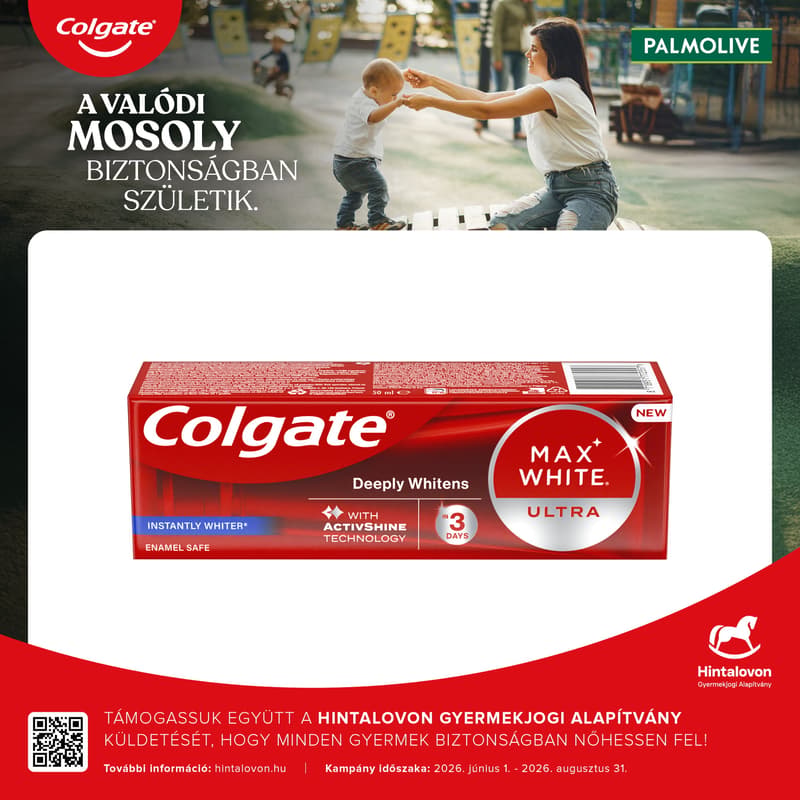 COLG FOGKRÉM MAX WHITE ULTRA INSTANTLY WHITER