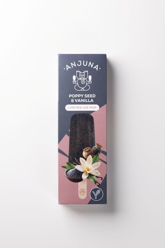 ANJUNA Poppy Seed- Vanilla  ice pop