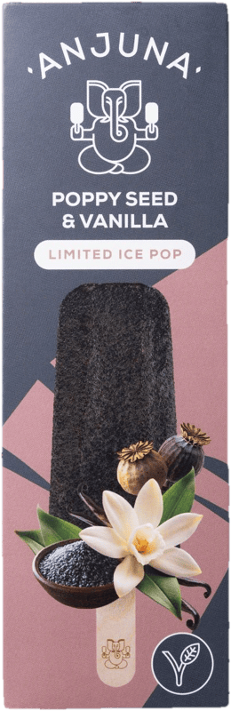 ANJUNA Poppy Seed- Vanilla  ice pop