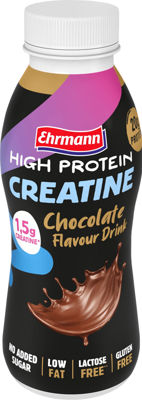 Ehrmann High Protein creatine chocolate drink 330 ml