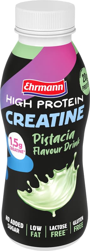 Ehrmann High Protein pistachio creatine drink 330 ml