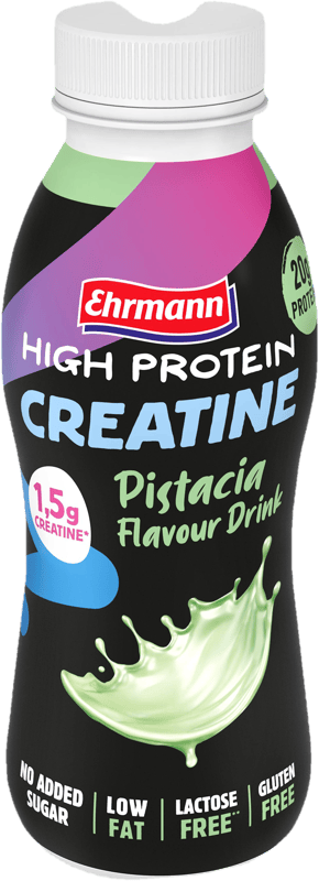 Ehrmann High Protein pistachio creatine drink 330 ml