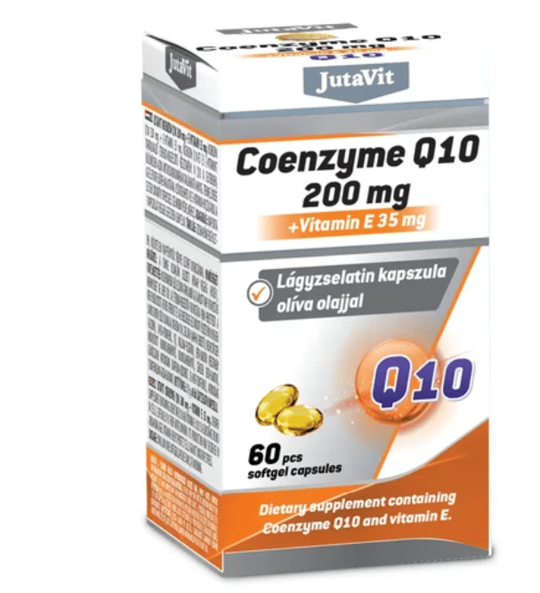 Jutavit koenzim Q10 200mg E 35mg lágyzselatin kapszula