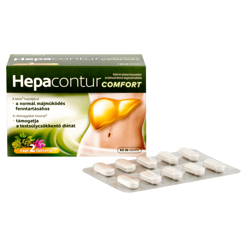 Hepacontur Comfort tabletta 60 db
