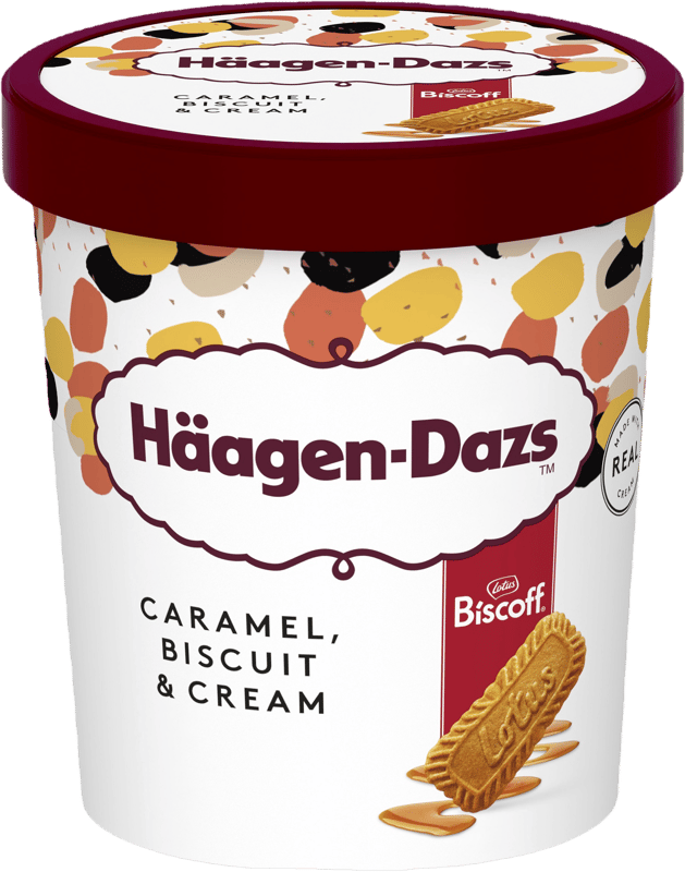 Häagen-Dazs Caramel, biscuit & Cream