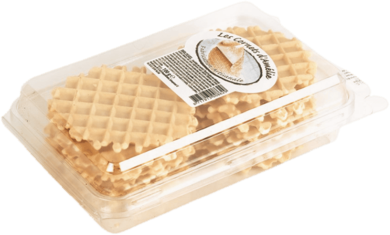 Les Cornets d’Amélie BRUSSEL round wafer with sweetener 14 pcs