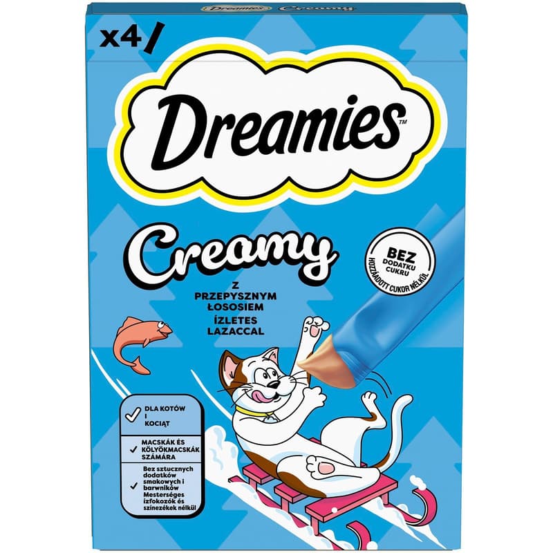 Dreamies Creamy Salmon 4x10g