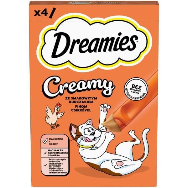 Dreamies Creamy Chicken 4x10g