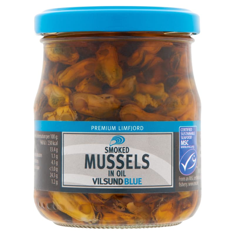 Vilsund smoked mussels