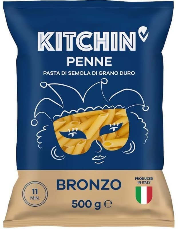 Kitchin Penne durum wheat semolina pasta