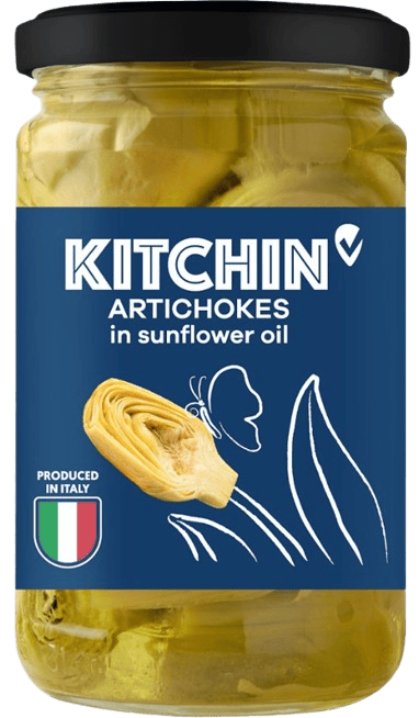Kitchin Artichokes in sunflower oil
