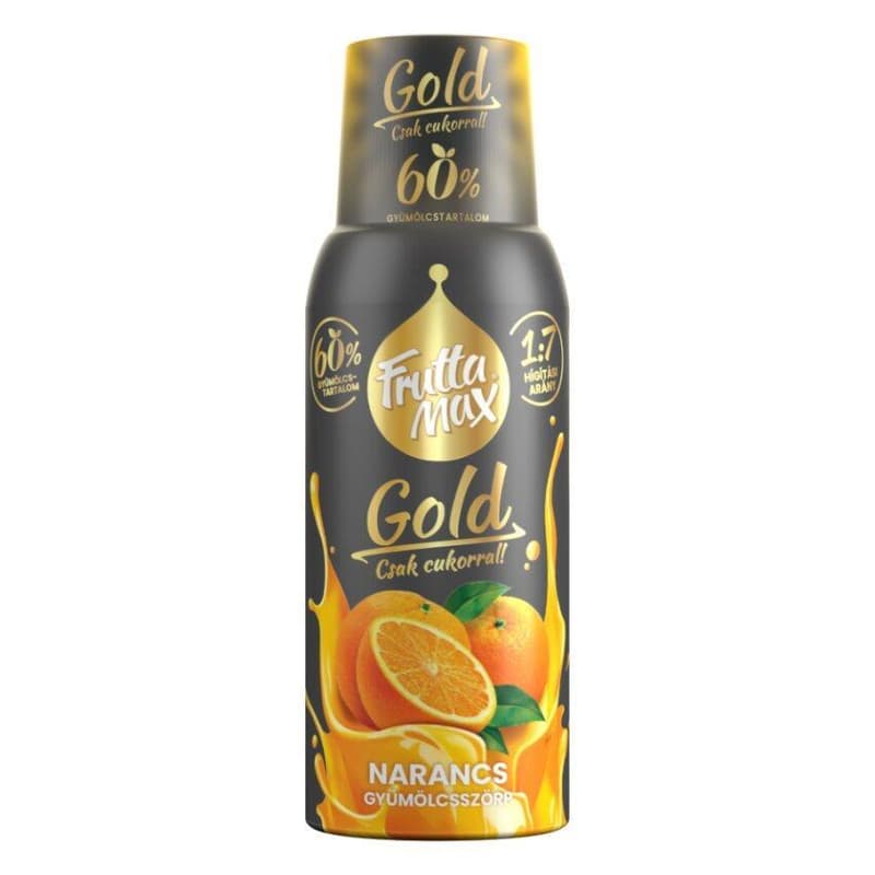 FruttaMax Gold narancs gyümölcsszörp