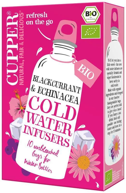 CUPPER COLD BREW - Feketeribizli & Echinácea nyári bio tea