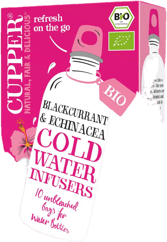CUPPER COLD BREW - Feketeribizli & Echinácea nyári bio tea