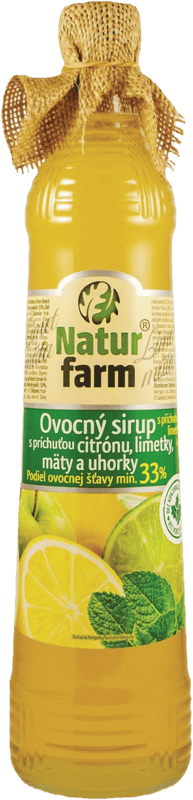 Natur Farm lemon mint cucumber syrup 0. 7 L