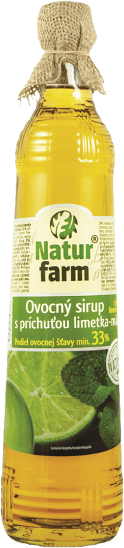 Natur Farm mint lime syrup 0. 7 L