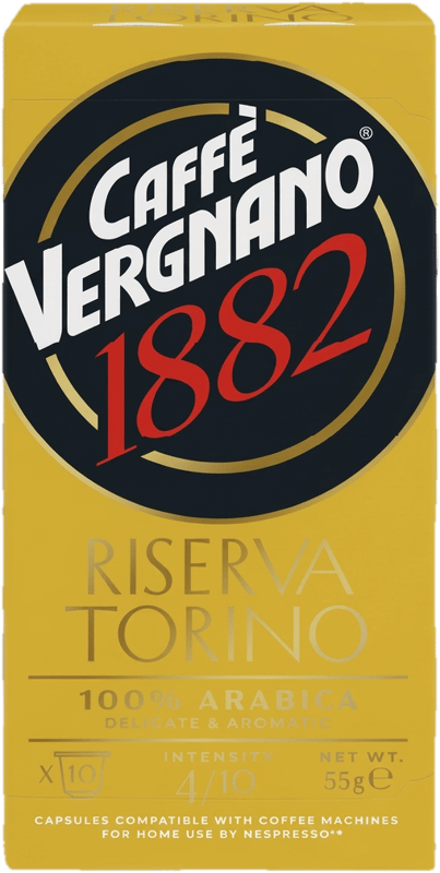 Caffe Vergnano Riserva Torino Arabica Nespresso kompatibilis kapszula