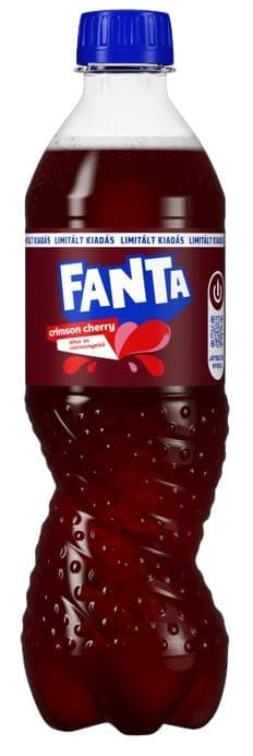 Fanta Low-Energy Apple and Cherry-Flavored Carbonated Soft Drink with Sugar and Sweeteners