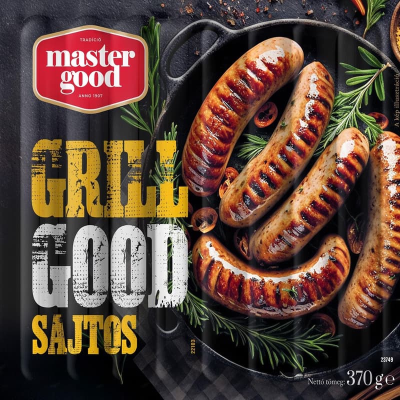 MASTER GOOD GRILLKOLBÁSZ SAJTOS