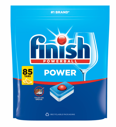 Finish Power All in 1 mosogatógép tabletta citromos illatú