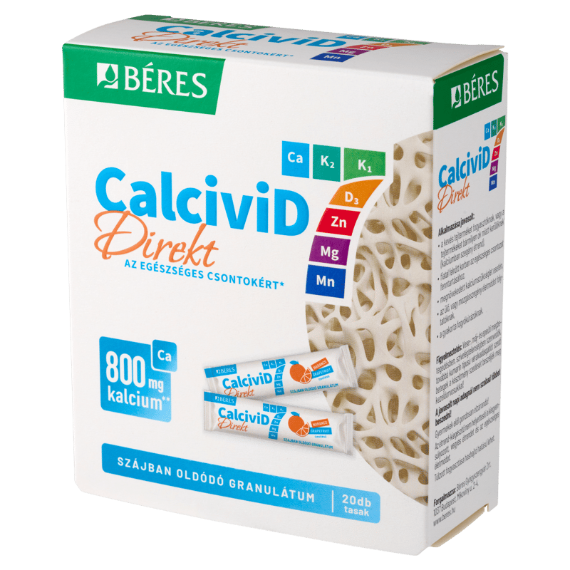 Béres Calcivid 7 direkt szájban oldódó granulátum 20 x 2,5g