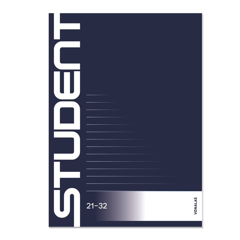 ICO Student Vonalas Füzet 32 lap A/5