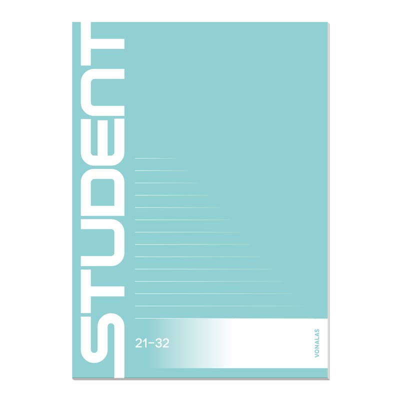 ICO Student Vonalas Füzet 32 lap A/5