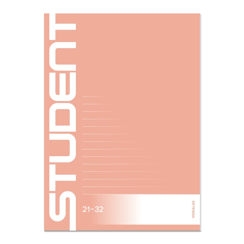 ICO Student Vonalas Füzet 32 lap A/5