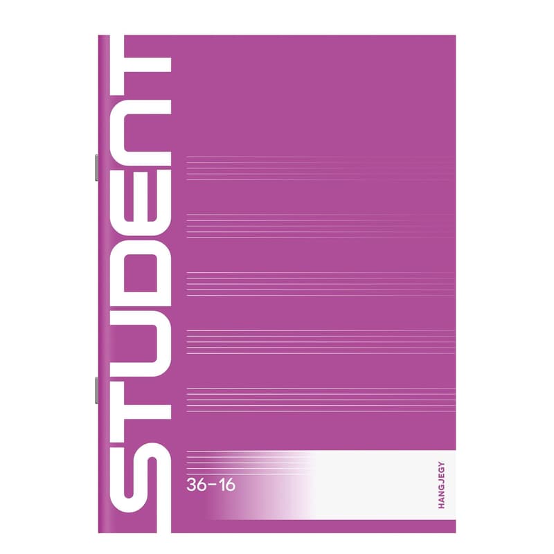 ICO Student Hangjegyfüzet A/5