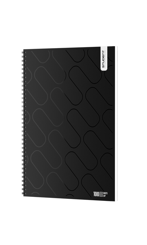 Ico STUDENT Premium Lined Spiral Notebook 100 Sheets A4