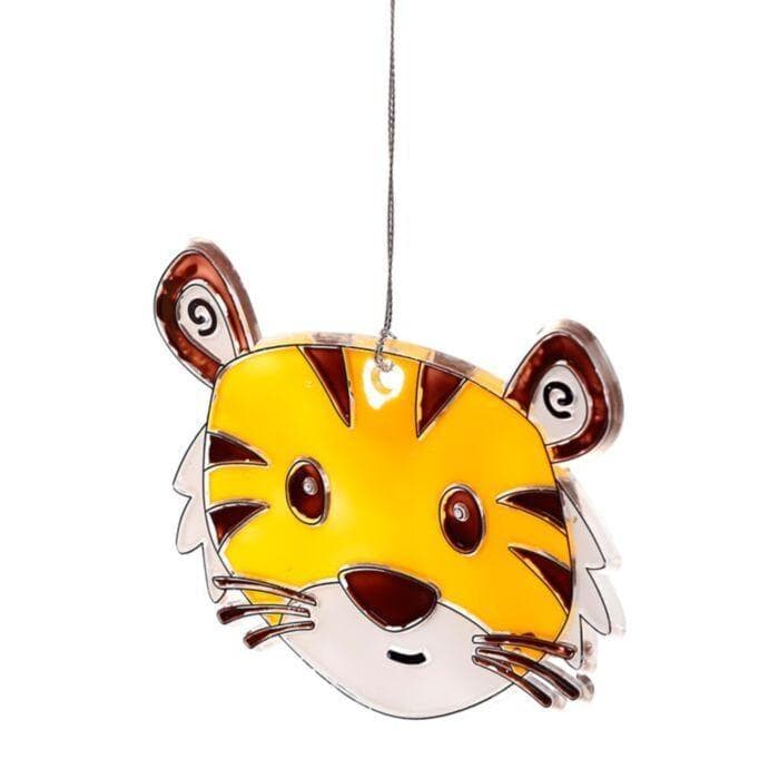 Zooniverse Tiger Paint Your Own DIY Suncatcher