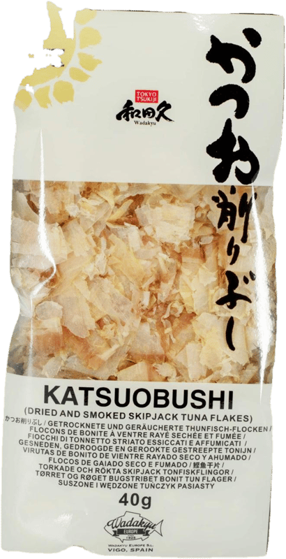 Wadakyu Katsuobushi bonitópehely (szárított, füstölt tonhalpehely)