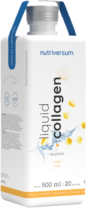 Nutriversum Liquid Collagen 500ml cukormentes, erdei gyümölcs